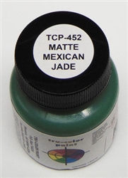 Tru-Color 452 Sprayable Matte Paints 1oz Exterior Wall Mexican Jade