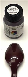 Tru-Color 5034 3D Print and Cast Resin Acrylic Paints 1oz Deep Maroon