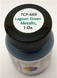 Tru-Color 669 Metallic Lagoon Green 1oz