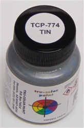 Tru-Color 774 Metallic Acrylic Paints 1oz Tin