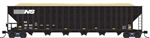 Trainworx 2701305 N Greenville 7000-Cubic Foot Wood Chip Hopper Norfolk Southern #198765