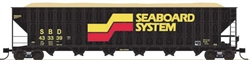 Trainworx 2705102 N Greenville 7000-Cubic Foot Wood Chip Hopper Seaboard System #433366