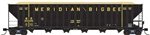 Trainworx 2705802 N Greenville 7000-Cubic Foot Wood Chip Hopper Meridian & Bigbee #2003