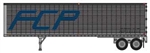 Trainworx 4027801 N 40' Corregated Trailer FCP 23235