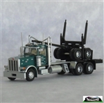 Trainworx 47986 N Peterbilt 379 Log Truck with Trailer Assembled Koch