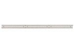 Trix 14502 N Code 60 Straight Track Section Nickel Silver Rail Concrete Ties 312.6mm Length pkg 10