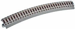 Trix 62230 HO C Track Curved 17-1/4" 30 deg