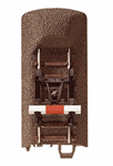 Trix 62977 HO C-Track End w/ Bumper 3-3/16"