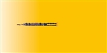 Viessmann 5270 LED w/Wires & Resistor Yellow 1/16 x 1/32" Pkg 5