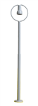 Viessmann 6035 HO Nostalgic Platform Light Warm LED