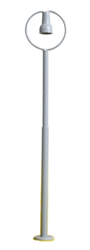Viessmann 6035 HO Nostalgic Platform Light Warm LED
