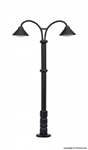 Viessmann 6409 N Baden-Baden Double Platform Lamp 1-5/8" 4.1cm Tall 769-6409
