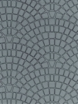 Vollmer 46053 HO Stone Pattern Embossed Paper Design Pavement pkg(10)