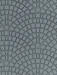 Vollmer 46053 HO Stone Pattern Embossed Paper Design Pavement pkg(10)