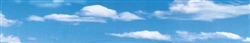 Vollmer 46105 Sky & Clouds Background Scene 112 x 32"