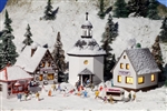 Vollmer 47613 N Christmas Village Kit