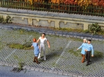 Vollmer 48250 HO Street Curb w/Inset Parking Space Stone Art