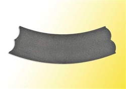 Vollmer 48258 HO Flexible Cobblestone Street Curve Stone Art 45 Degree Curve 11-13/16" Radius