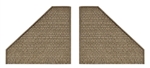 Vollmer 48601 N Wing Walls Matches Single-Track Tunnel Portal #770-48600 2 Pieces