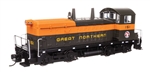 Walthers 10628 HO EMD NW2 Phase V Standard DC Great Northern #155