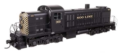 Walthers 20723 HO Alco RSC-2 ESU Sound and DCC Soo Line #371