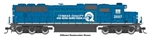 Walthers 11022 HO EMD SD70 Standard DC Conrail #2572