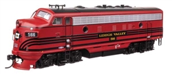Walthers 11408 HO EMD F7 A Standard DC Lehigh Valley #560