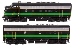 Walthers 11414 HO EMD F7 A-B Set Standard DC Reading #267A/267B