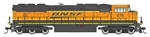 Walthers 21020 HO EMD SD75I Sound and DCC BNSF Railway #276