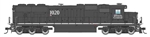 Walthers 21028 HO EMD SD70 Sound and DCC Norfolk Southern #2501