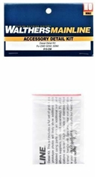 Walthers 256 HO Diesel Detail Kit For EMD SD50 SD60