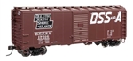 Walthers 2749 HO 40' AAR Modified 1937 Boxcar Duluth South Shore & Atlantic #17016