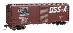 Walthers 2749 HO 40' AAR Modified 1937 Boxcar Duluth South Shore & Atlantic #17016