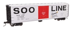 Walthers 2868 HO 50' PC&F Insulated Boxcar Soo Line #177670