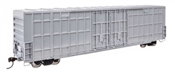 Walthers 3100 HO 60' High Cube Plate F Horizontal Post Boxcar Undecorated