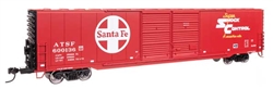 Walthers 3402 HO 60' Pullman-Standard Double Door Auto Parts Boxcar Santa Fe #600144