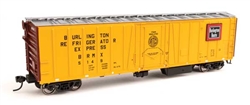 Walthers 3783 HO 50' AAR Mechanical Refrigerator Car Chicago Burlington & Quincy #5189