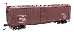 Walthers 91040176 HO 40' Double Sheathed Wood Boxcar Delaware Lackawanna & Western #44063