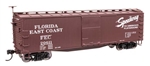Walthers 91040180 HO 40' Double Sheathed Wood Boxcar Florida East Coast #20620