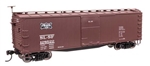 Walthers 91040201 HO 40' Double Sheathed Wood Boxcar St. Louis-San Francisco #128530 Frisco