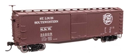 Walthers 91040205 HO 40' Double Sheathed Wood Boxcar Cotton Belt-St. Louis Southwestern SSW #32499