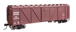 Walthers 40355 HO 40' ARA Single Sheathed Boxcar with Dreadnaught Ends Canadian National #508509
