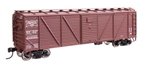Walthers 40359 HO 40' ARA Single Sheathed Boxcar with Dreadnaught Ends St. Louis-San Francisco #162115
