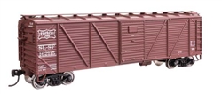 Walthers 40360 HO 40' ARA Single Sheathed Boxcar with Dreadnaught Ends St. Louis-San Francisco #162121