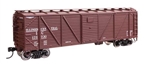 Walthers 40363 HO 40' ARA Single Sheathed Boxcar with Dreadnaught Ends Illinois Central #176730