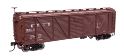 Walthers 40710 HO 40' ARA Single Sheathed Boxcar Duluth Missabe & Iron Range #3322
