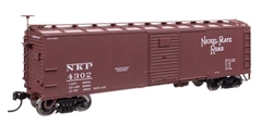 Walthers 41060 HO 40' Steel Boxcar with Murphy Ends Nickel Plate Road #4302