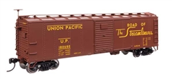 Walthers 41072 HO 40' Steel Boxcar with Murphy Ends Union Pacific #180680