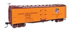Walthers 41229 HO 40' Early Reefer PACIFIC FRUIT EXPRESS-SP/UP #31911