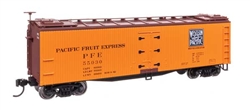 Walthers 41236 HO 40' Early Reefer PACIFIC FRUIT EXPRESS-WP #55066